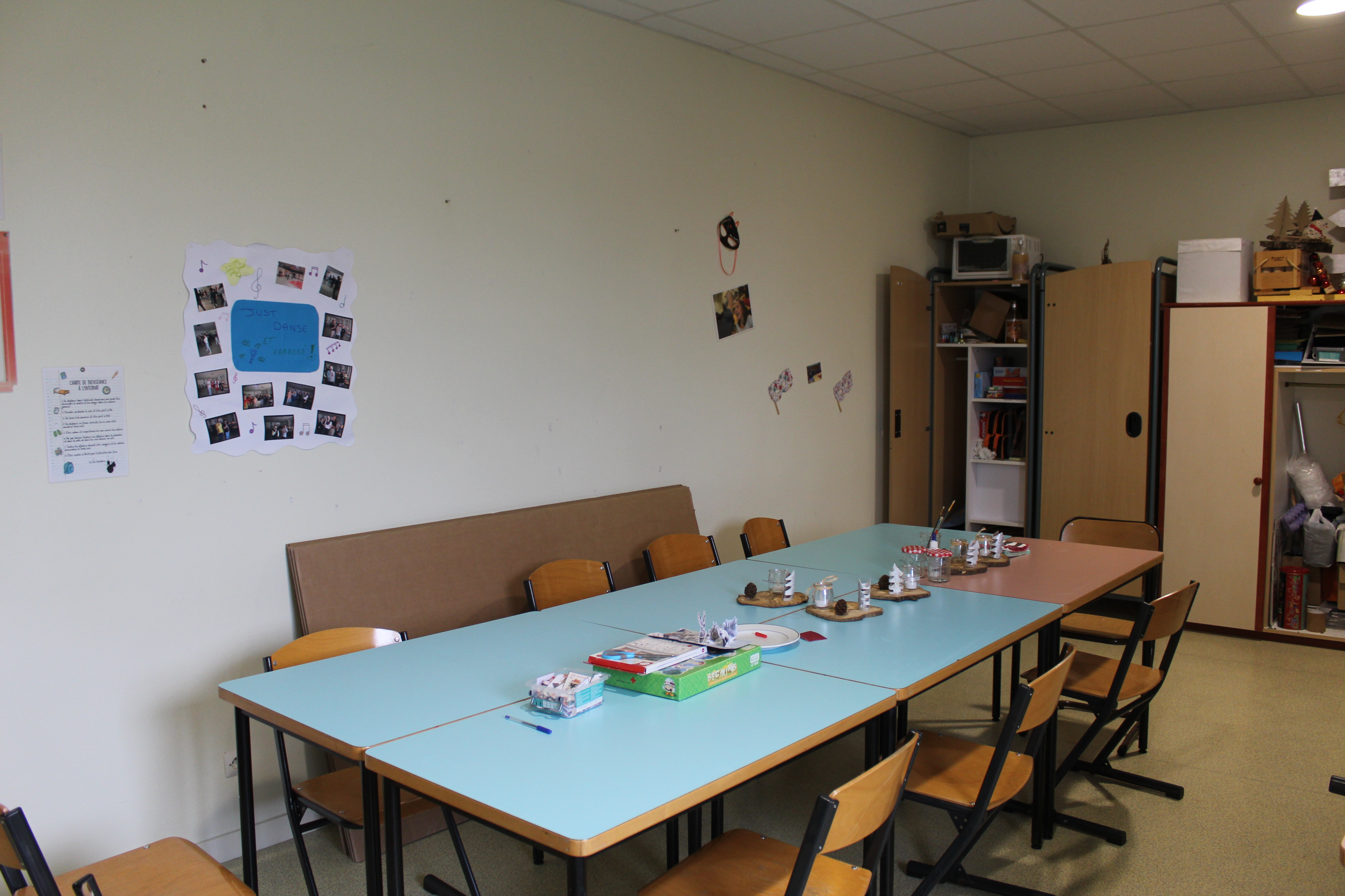 Activité à l'internat